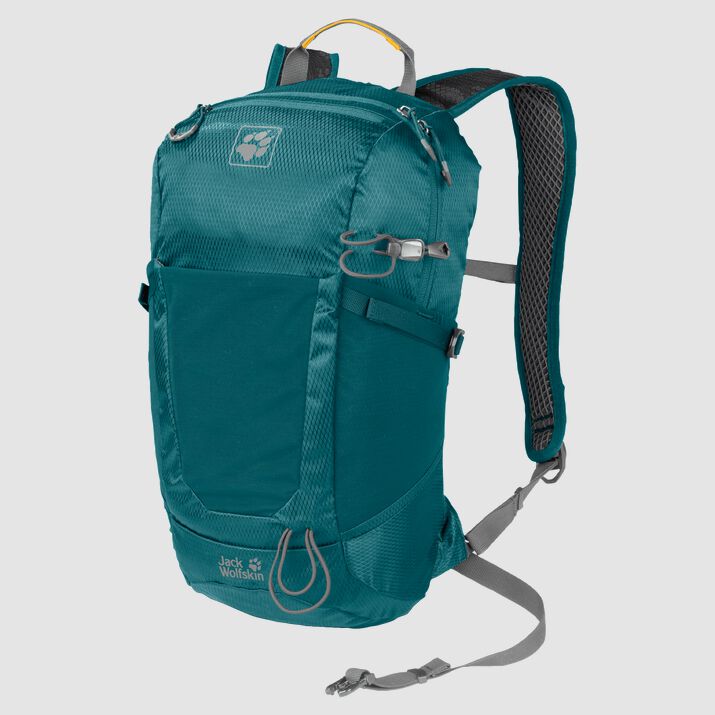 Jack Wolfskin Mens Kingston 16 Hiking Backpack Dark Green 698532ICT